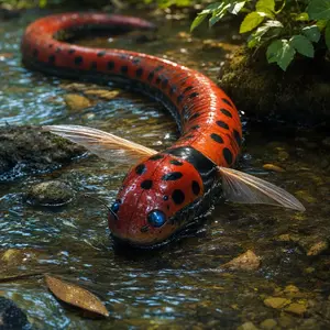 Electric eel + Ladybug